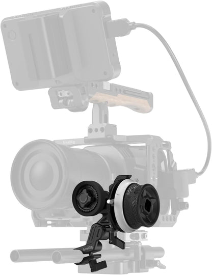 SmallRig Mini Follow Focus with A/B Stops & 15mm Rod Clamp