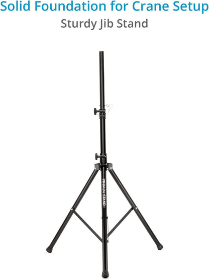 Grúa PROAIM 18ft Camera Crane Jib con Stand para Gimbals, Pan-Tilt & Fluid Head