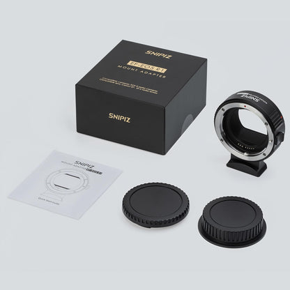 Lens Mount Adapter EF-EOS R Auto-Focus Lens Converter Compatible with Canon EF/EF-S Lens for Canon R Mount Camera EOS R, RP, R3, R5, R6, R6II, R7, R8, R10, R50, R100
