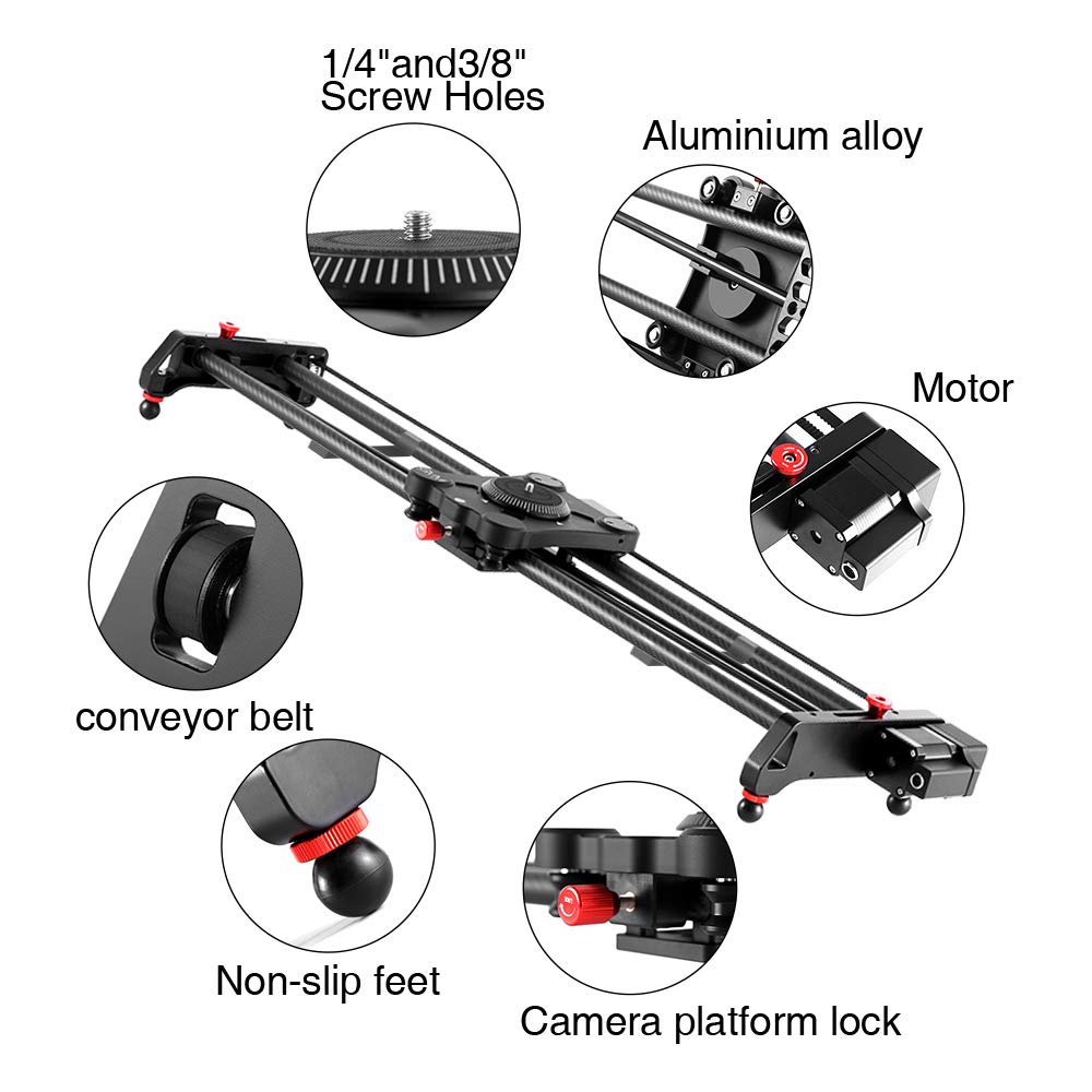 Slider GVM Motorizado, 48"/ 1.20 mts