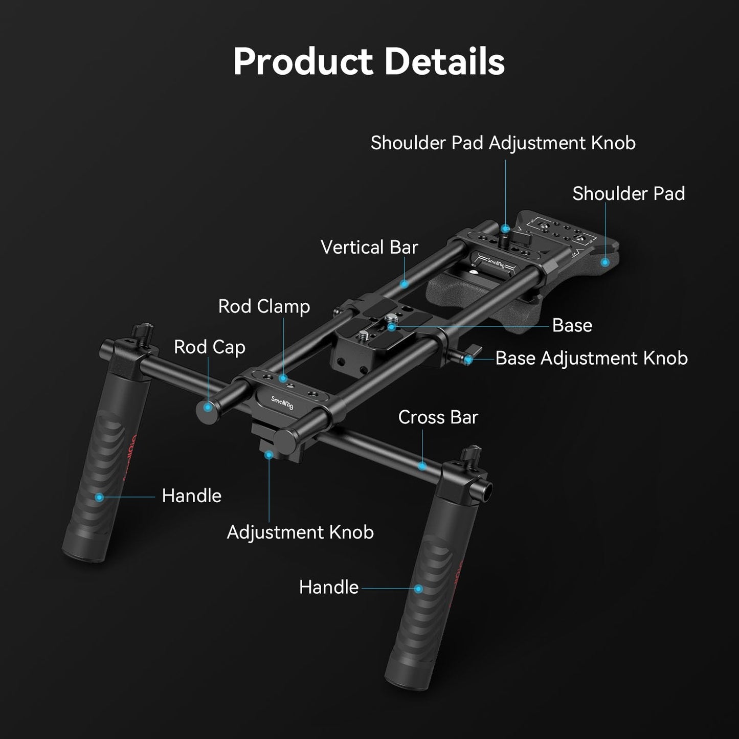 SmallRig Universal Camera Shoulder Mount Kit