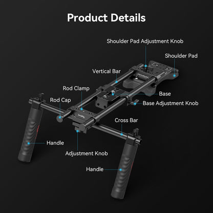 SmallRig Universal Camera Shoulder Mount Kit