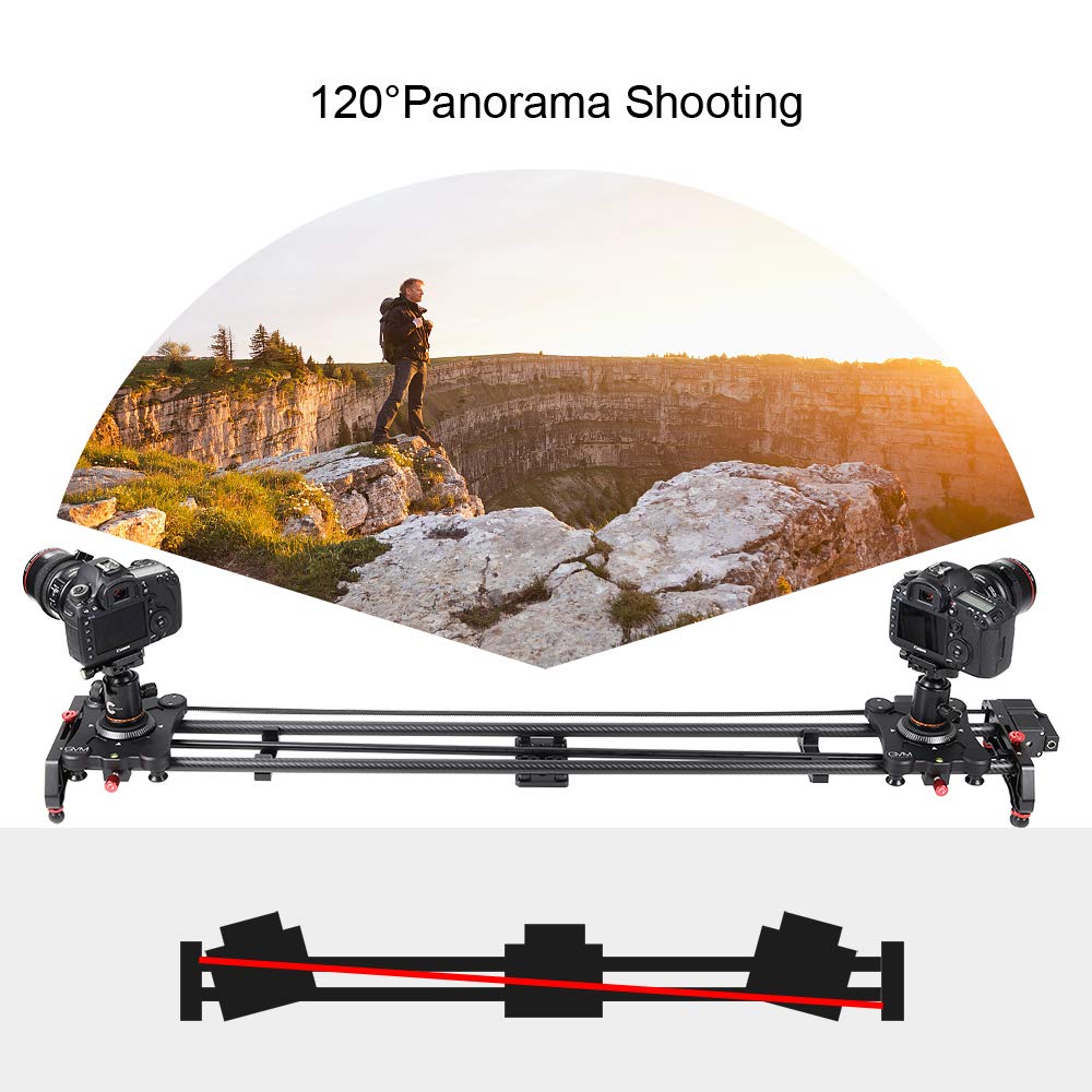 Slider GVM Motorizado, 48"/ 1.20 mts