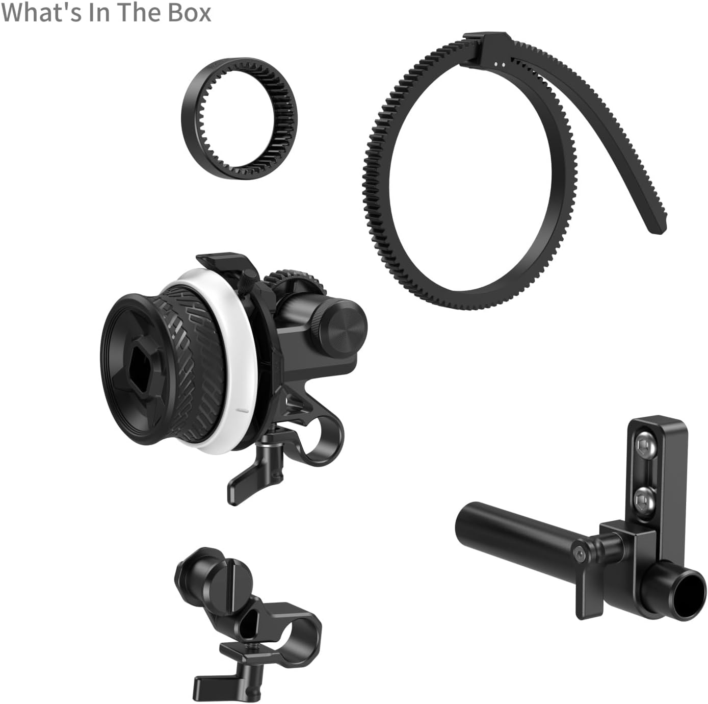 SmallRig Mini Follow Focus with A/B Stops & 15mm Rod Clamp