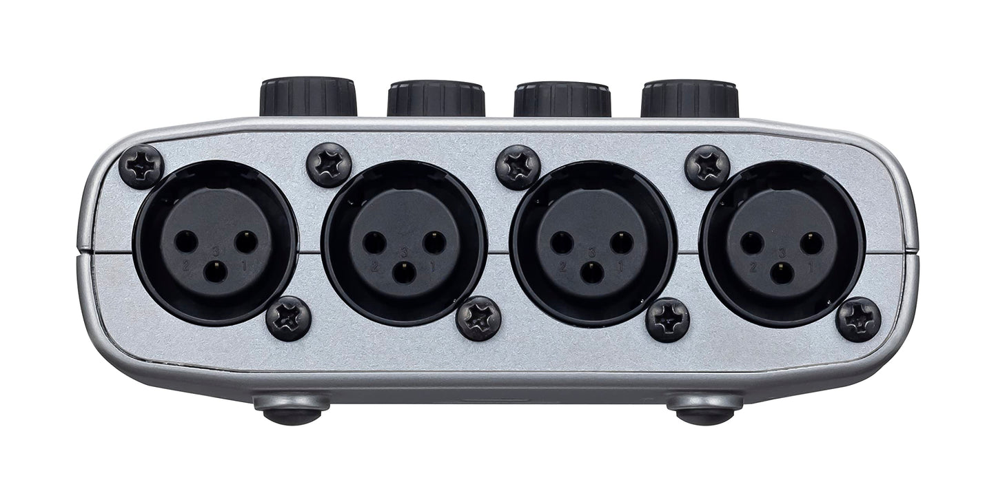 Zoom PodTrak P4 Podcast Recorder, Battery Powered.