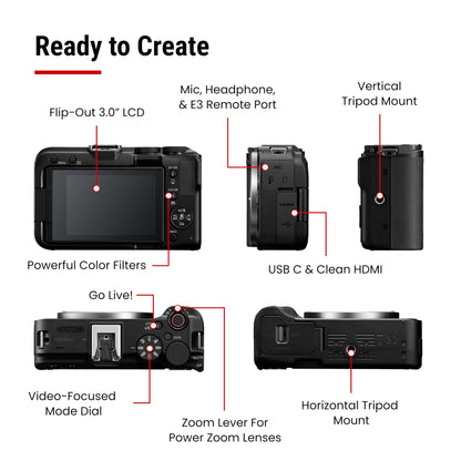 Canon EOS R50 V Mirrorless
