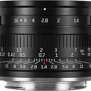 Lente 7artisans 35mm F1.4 Mark II APS-C para Canon RF