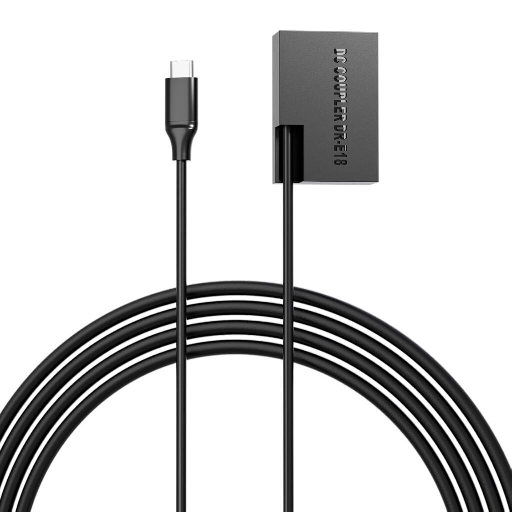 F1TP Batería Dummy USB-C para Canon LP-E17 (DR-E18)