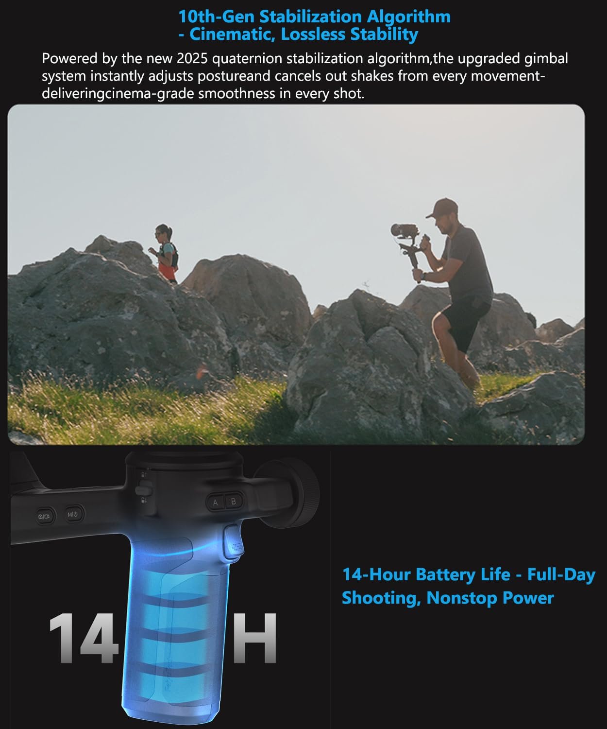 FeiyuTech SCORP 3 KIT Gimbal Estabilizador - Imagen 7