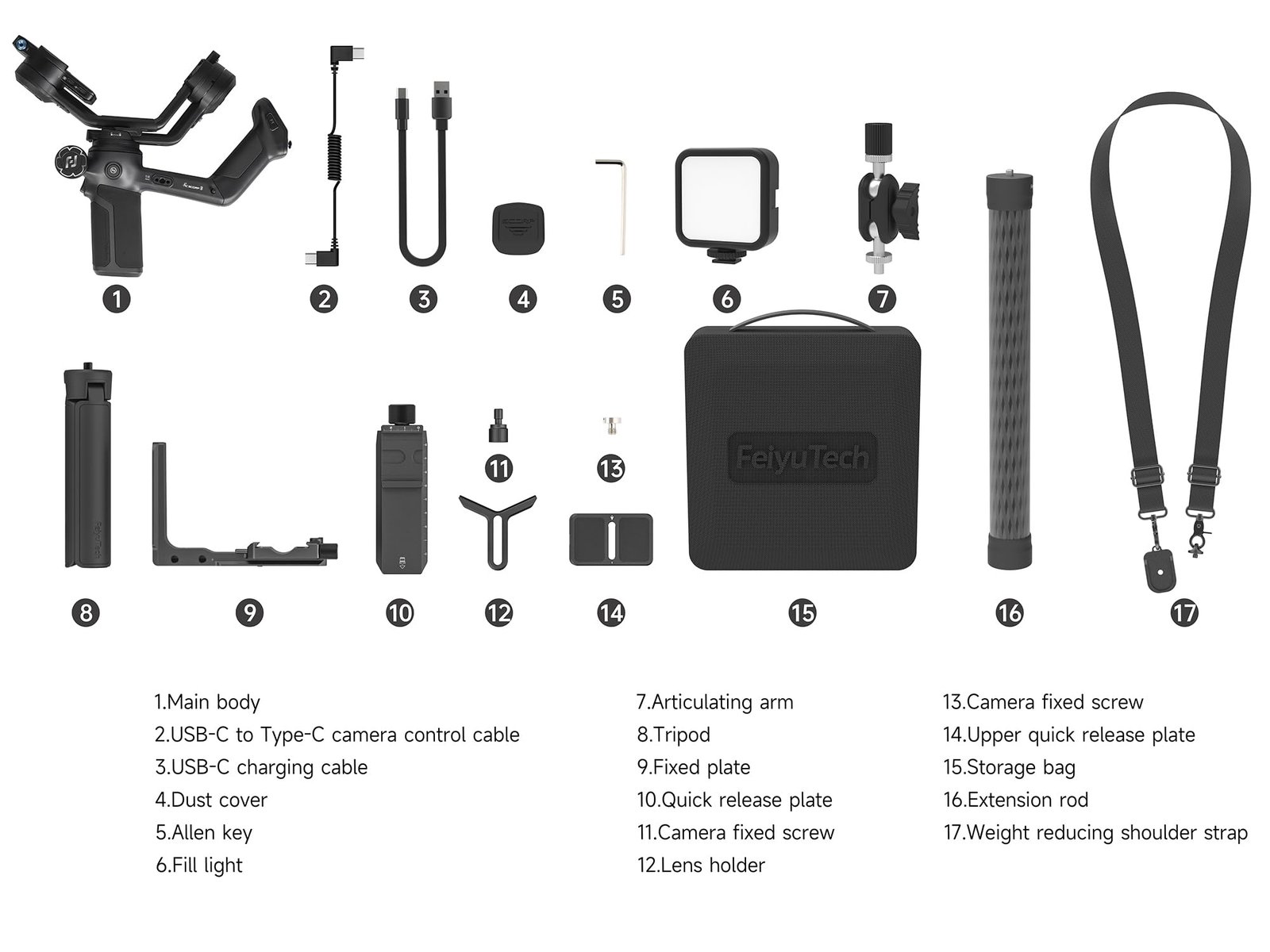 FeiyuTech SCORP 3 KIT Gimbal Estabilizador - Imagen 6