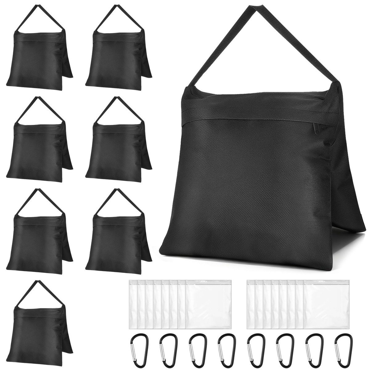 Sandbags 8 Pack - Contrapesos para Tripode/Light Stand