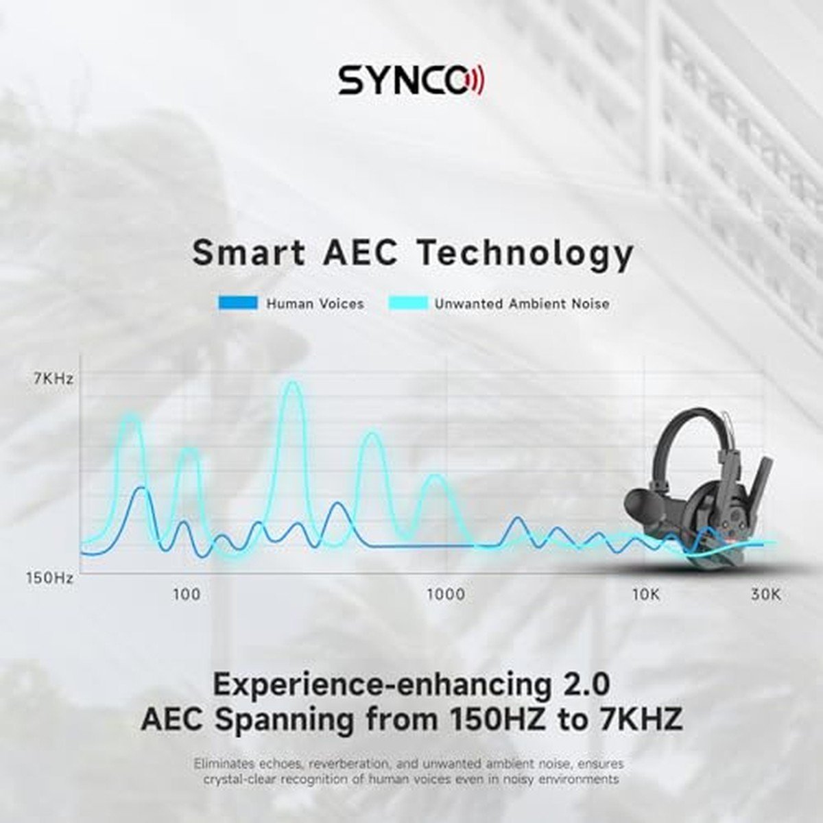 SYNCO XTALK XPro5 - Sistema de Intercomunicación Inalámbrica (5 Personas) - Imagen 3