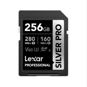 Lexar 256GB Professional SILVER PRO - Tarjeta SD UHS-II